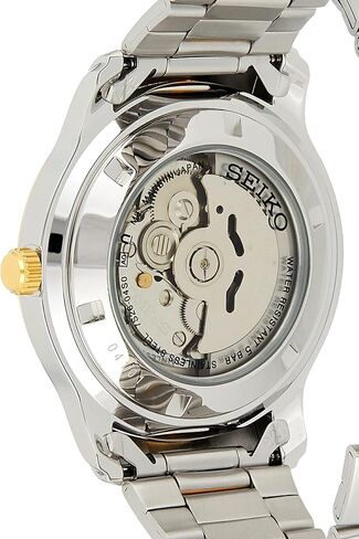 SEIKO 5 Automatic Silver Dial Two-Tone Men's Watch SNKP14J1 in Saudi Arabia