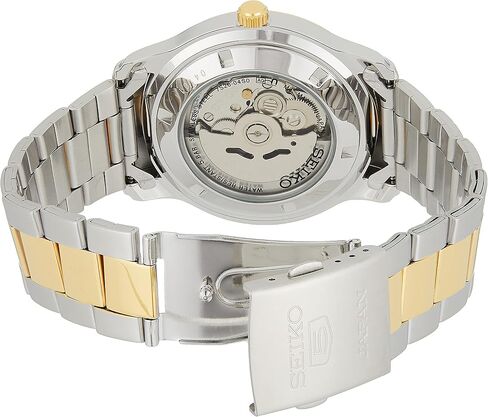 SEIKO 5 Automatic Silver Dial Two-Tone Men's Watch SNKP14J1 in Saudi Arabia
