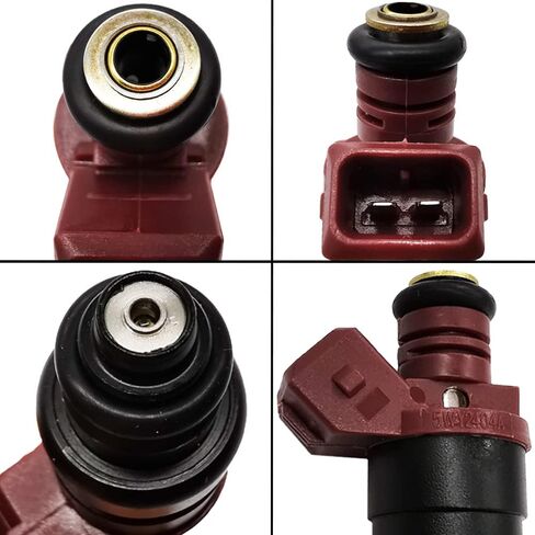 5WY2404A MIA11720 3Pcs Fuel Injectors 4 Holes Engine Nozzles Replacement for John Deere 825i Gator 3 Cylinder in Saudi Arabia
