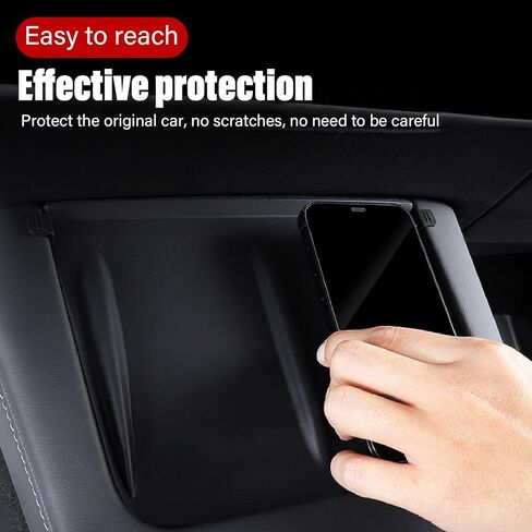 وسادة حصيرة واقية مضادة للانزلاق للشحن اللاسلكي، شواحن لاسلكية للسيارة من السيليكون الأسود، مضادة للانزلاق، حامل هاتف، شواحن لاسلكية، وسادة حماية بديلة للطراز 3 Y in Kuwait