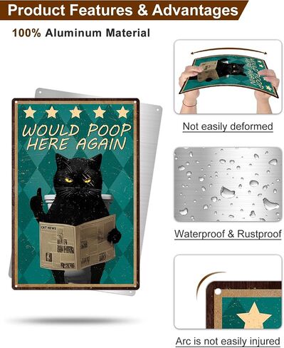 Funny Alpaca Bathroom Metal Sign Well This is A Little Awkward Home Wall Decor Unique Cute Gifts for Alpaca Lovers 8×12 Inch in Kuwait