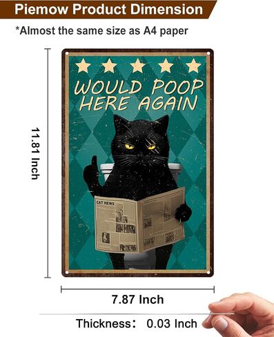 Funny Alpaca Bathroom Metal Sign Well This is A Little Awkward Home Wall Decor Unique Cute Gifts for Alpaca Lovers 8×12 Inch in Kuwait