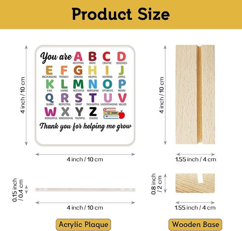 Friend Gifts Motivational Friendship Acrylic Sign Gifts Thank You Friend Gifts Christma Birthday Plaque Gifts Clear Desk Sign Keepsake Acrylic Plaque with Wood Stand for Home Office Decor in Kuwait