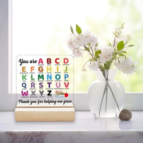 Friend Gifts Motivational Friendship Acrylic Sign Gifts Thank You Friend Gifts Christma Birthday Plaque Gifts Clear Desk Sign Keepsake Acrylic Plaque with Wood Stand for Home Office Decor in Kuwait