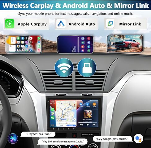 راديو ستيريو للسيارة Android 13 لسيارة شيفروليه تشيفي جي إم سي سيلفرادو تاهو سييرا يوكون CarPlay Android Auto 8 بوصة شاشة تعمل باللمس بلوتوث نظام تحديد المواقع والملاحة HiFi Audio FM/RDS WiFi SWC + كاميرا احتياطية in Saudi Arabia