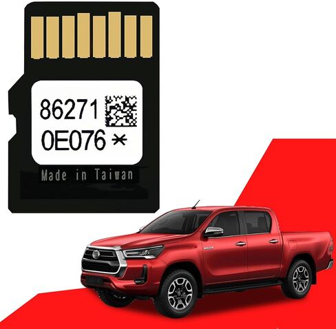86271-0E076 Navigation Micro SD Card Fits Toyota 4Runner Avalon RAV4 Camry 2024 Release in Saudi Arabia