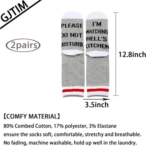 GJTIM Funny Drama TV Inspired Socks TV Show Novelty Socks for Men Women in Saudi Arabia