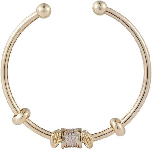 Bead Bangle Bracelet for Women Girls Smooth Bangle Open Adjustable Cuff Bracelet Bangle Bracelets Jewelry Gift for Birthday Chrismas,Thanksgiving Day in Saudi Arabia