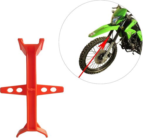 موتوكروس دعم شوكة الدراجة الترابية، دعم شوكة التعليق، حامي النقل، موفر شوكة الدراجة الترابية، دعامة دعم شوكة الدراجة النارية - 11.5 بوصة برتقالي in Kuwait