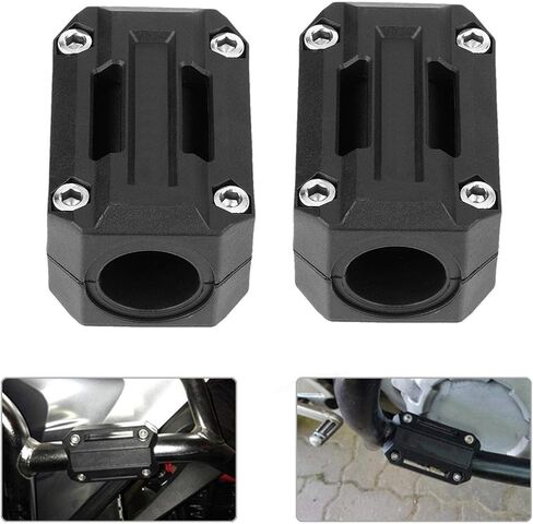 واقيات قضيب التصادم، 5 أزواج من واقي محرك الدراجة النارية، كتلة ممتصة للصدمات، ديكور حماية محرك الدراجة النارية 22/25/28 مم مناسب لـ R1200GS R1150GS in Kuwait
