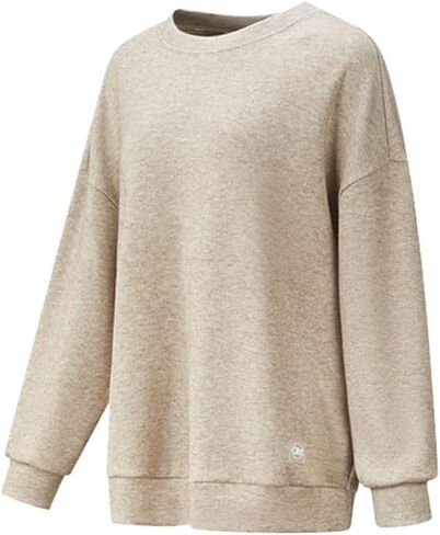 Womens Casual Long Sleeve Sweatshirt Crew Neck Cute Pullover Relaxed Fit Tops WLT3T168 in Saudi Arabia