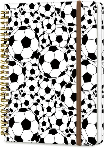 Spiral Journal Notebook, A5 Cute Notebooks for Women Men, College Ruled Hardcover Notebook for Work & Note Taking, 60 Pages Double-Wire Journals for Writing, Cute Cats in Kuwait