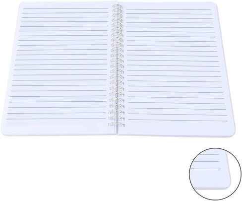 A5 Size Spiral Notebook Ruled Notebook/Journal Lined Journal 5.83" X 8.27" Durable Books Marble Pattern College Ruled Spiral Notebook/Journal - Rough Draft Mini Spiral Notebook Pack of 3 in Saudi Arabia