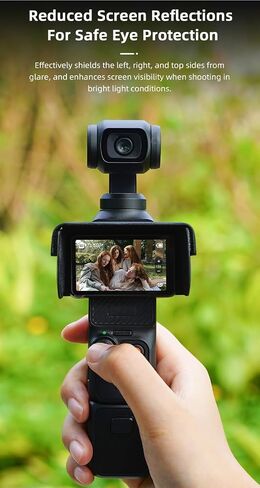 غطاء شاشة BTG لملحقات DJI Pocket 3 غطاء ظلة للشاشة in Saudi Arabia
