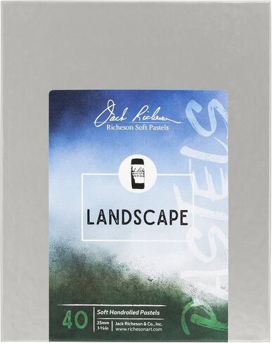 Jack Richeson Hand Rolled Soft Pastels Landscape Set, 40 Count (Pack of 1) in Saudi Arabia
