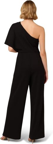 Adrianna Papell Womens Colorblock Overlay Jumpsuit in Saudi Arabia