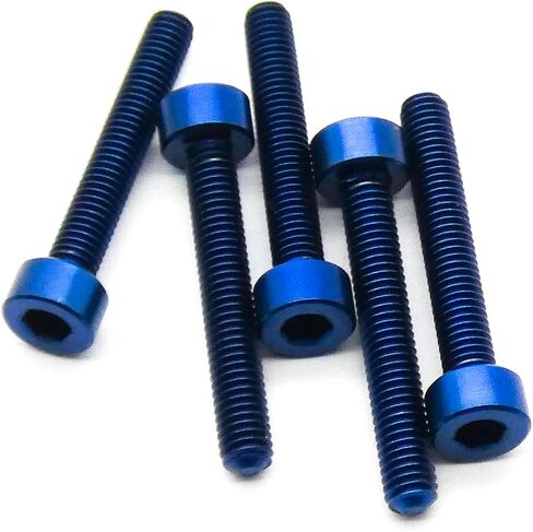 5 قطعة M3 3 مللي متر المقبس رئيس التيتانيوم عرافة المسمار TC4 سبيكة (M3x20mm الذهب بأكسيد) in Kuwait