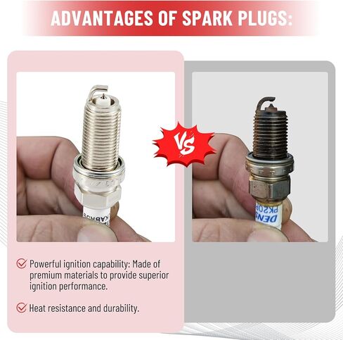 CarBole UF617 Ignition Coil Spark Plug Set Replacement for 2009-2019 Nissan 370Z Infiniti G37 3.7L, OE Part Number UF-617 GN10430 C1788 C750 C-750 (Pack of 6) in Saudi Arabia
