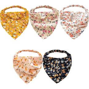 Hair Scarf Headband for Women, Elastic Hair Kerchief Boho Large Head Scarf Tie Dye Headbands Scarves for Girls