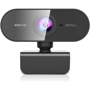 Streaming Webcam with Microphone & Ring Light 2K HD Web Cam with Cover,Stand for PC/MAC/Laptop/Desktop, Wide Angle Web Cameras for YouTube,Skype,Zoom,Xbox One,Video Calling,Studying and PS4