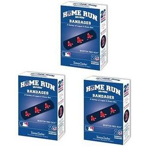 Set of 3 Boxes (60 Total Bandages) Home Run Brands Yankee Bandages