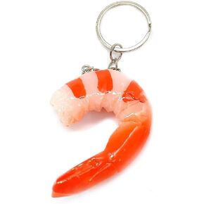 Funny Keychain Imitating Chicken Wings Creative PVC Cute Keyring Holder Key Organize for Men Women