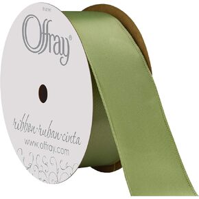Berwick Offray 1.5" Single Face Satin Ribbon, Light Blue, 25 Yds