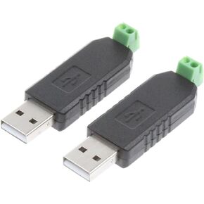 NOYITO USB to RS485 Converter Adapter CH340T Chip 64-bit (Pack of 2)