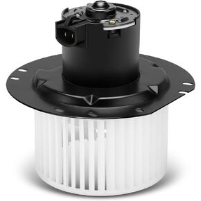 A-Premium HVAC Heater Blower Motor Assembly Compatible with Ford Vehicles - E-150 Econoline/E-250 Econoline/E-350 Econoline/E-150 Econoline Club Wagon/E-350 Econoline Club Wagon 1992-1996- Front Side