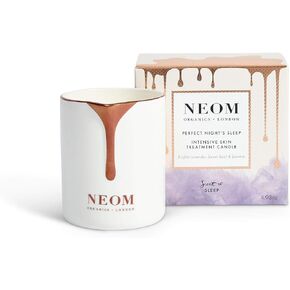 NEOM - Perfect Night’s Sleep Intensive Skin Treatment Candle | Lavender & Jasmine | Nourishing with Essential Oils | Perfect for Massage