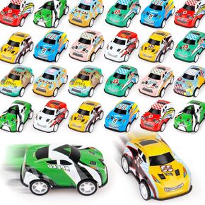 36 Pcs Mini Pull Back Cars Set,Racing Car Party Favors for Kids Toddlers ,Easter Egg Stuffers,Treasure Box Toys for Classroom、Pinata Stuffers,Goodie Bags Stuffers for Boys and Girls Ages 3-8