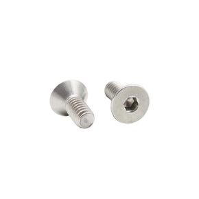 1/4-20×5/8" Flat Head Socket Cap Bolts Screws 304 Stainless Steel Machine Screws Bolts Fully Thread Allen Socket Drive, Pack of 20
