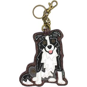 CHALA Decorative Key Fob/Coin Purse Accessory - Border Collie