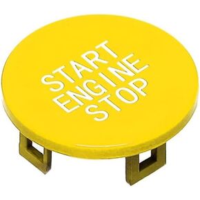 Blue Car Engine Start Stop Switch Ignition Button Cover Replacement Compatible with BMW 1 2 3 4 8 X5 X6 X7 Z4 Series F40 F44 G20 G22 G14 G05 G06 G29