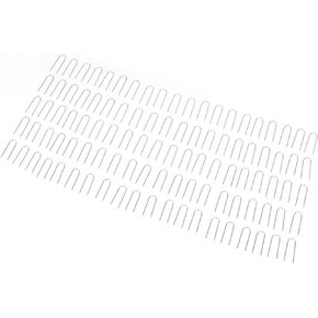 Wire Jump Ring, Mini U Hanger Hooks 100PCS Nichrome High Temperature Resistance for Ceramic Ornaments