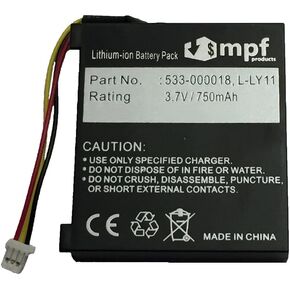 750mAh High Capacity Extended L-LY11 F12440097 553-000018 Battery Replacement Compatible with Logitech G930 Wireless Gaming Headset and MX Revolution Laser Mouse (Older Generation)
