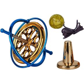 Joytech Precision Gyroscope Kill Time Metal Anti-Gravity Spinner Balance Toy Colorful JA05
