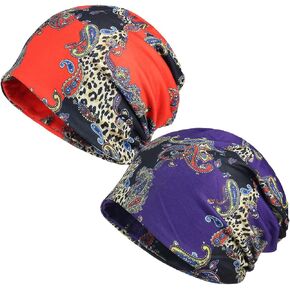 30th floor Women's Baggy Slouchy Chemo Sleep Beanie Hat Skull Cap