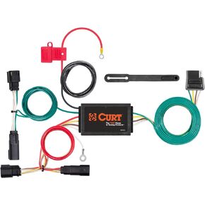 CURT 56315 Vehicle-Side Custom 4-Pin Trailer Wiring Harness, Fits Select Chevrolet Volt
