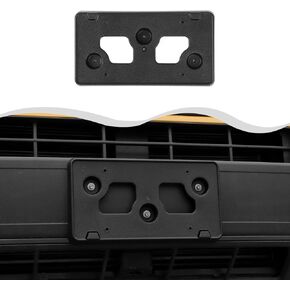 for Ford Bronco Sport Front License Plate Hanging Bracket Accessories Compatible with Ford Bronco Sport 2021 2022 + (PP Plastic,Black,Screws Not Included)