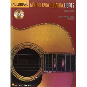 Spanish Edition: Hal Leonard Metodo Para Guitarra - Libro 2: Book/Online Audio
