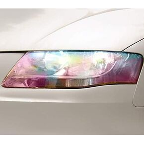 VViViD Air-Tint Smoke Black Chameleon Headlight Taillight Vinyl Tint Wrap Roll (12 Inch x 60 Inch Roll)