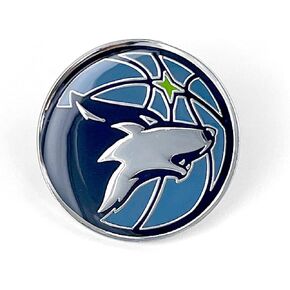 Aminco NBA Minnesota Timberwolves Logo Pin