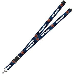 Rico Industries Chicago Bears NFL Break Away Safety Lanyard with Detachable Lobster Claw End