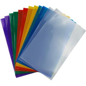 JAM PAPER Plastic Sleeves - Legal Size - 9 x 14 1/2 - Clear Project Pockets - 12 Page Protectors/Pack