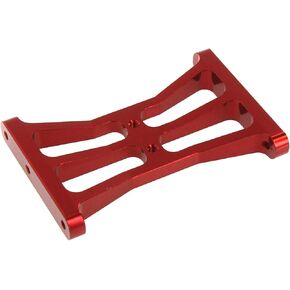 Atomik Alloy Chassis Crossmember - RC Car Replacement for Traxxas TRX-4 Models - Hardened Billet 6061 Aluminum, Chassis Upgrade Part 8239 - Black