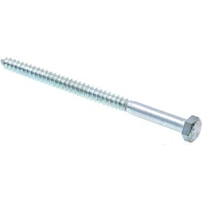 Prime-Line 9055914 Hex Lag Screws, 5/16 In. X 5 In., A307 Grade A Zinc Plated Steel (25 Pack)