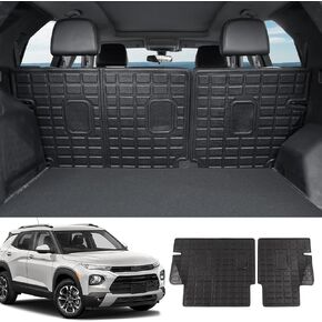 powoq Backrest Mat Compatible with 18-24 Chevrolet Equinox Cargo Mat Replacement for 18-24 Chevrolet Equinox GMC Terrain Accessories(Backrest Mat)
