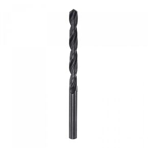 uxcell 6542 High Speed Steel Straight Shank Twist Jobber Drill Bit, Fully Ground Black Oxide Drill Bits 9.3mm Drill Diameter 125mm Total Length 1 Pcs