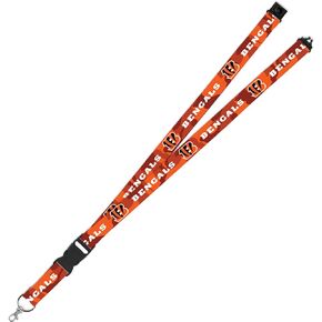 Rico Industries Cincinnati Bengals NFL Break Away Safety Lanyard with Detachable Lobster Claw End